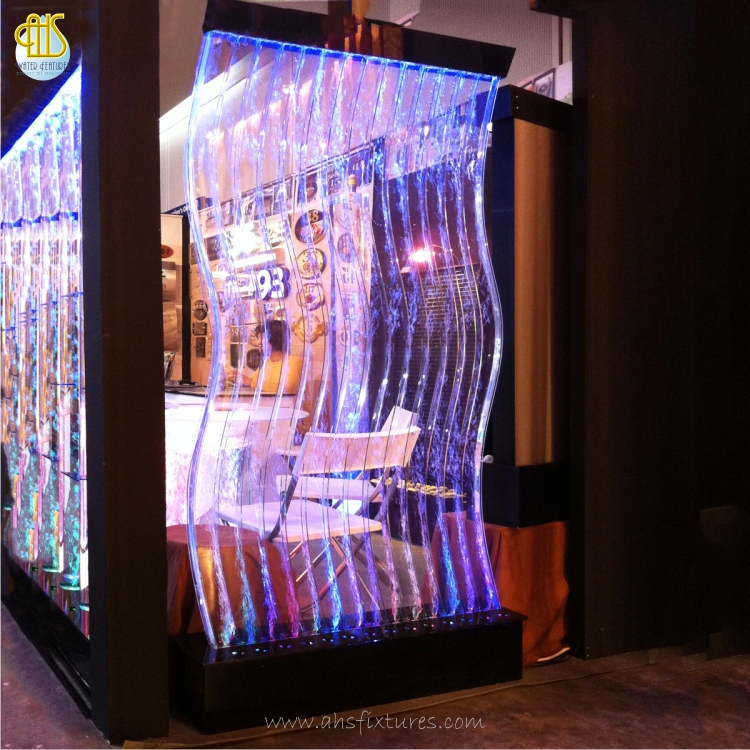 Swing Bubble Water Features Decorative Acrylic Display Partition Divider 